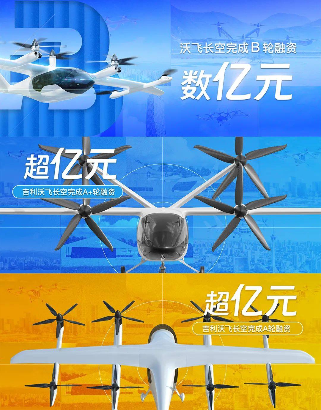 官宣！成都重产基金战略投资沃飞长空