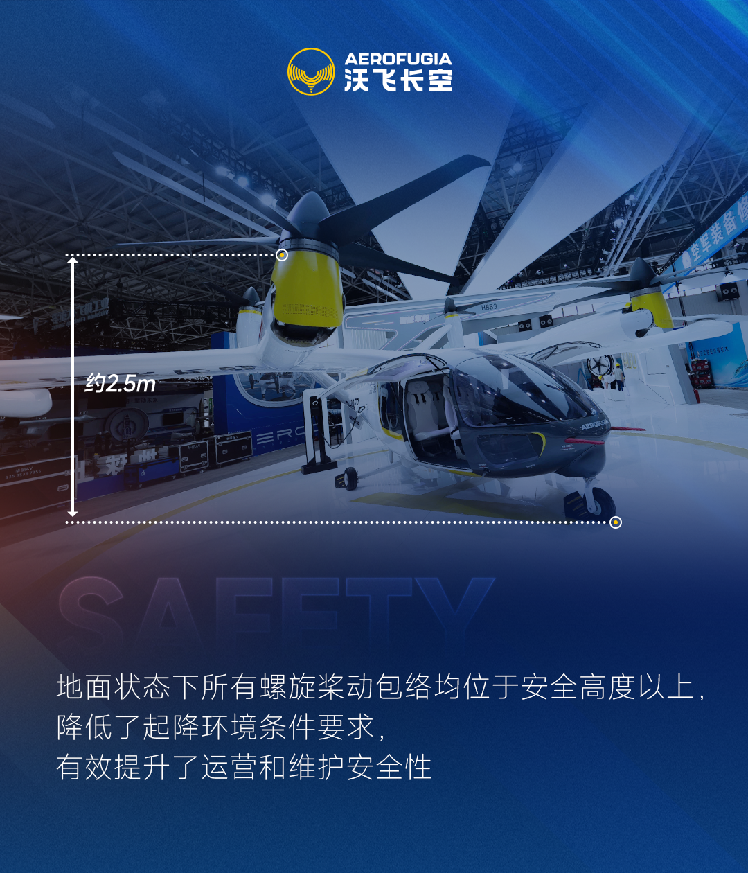 沃飞长空eVTOL AE200航空器批产构型发布