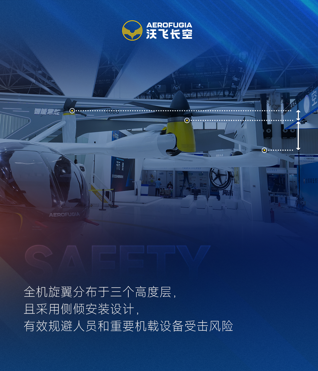 沃飞长空eVTOL AE200航空器批产构型发布